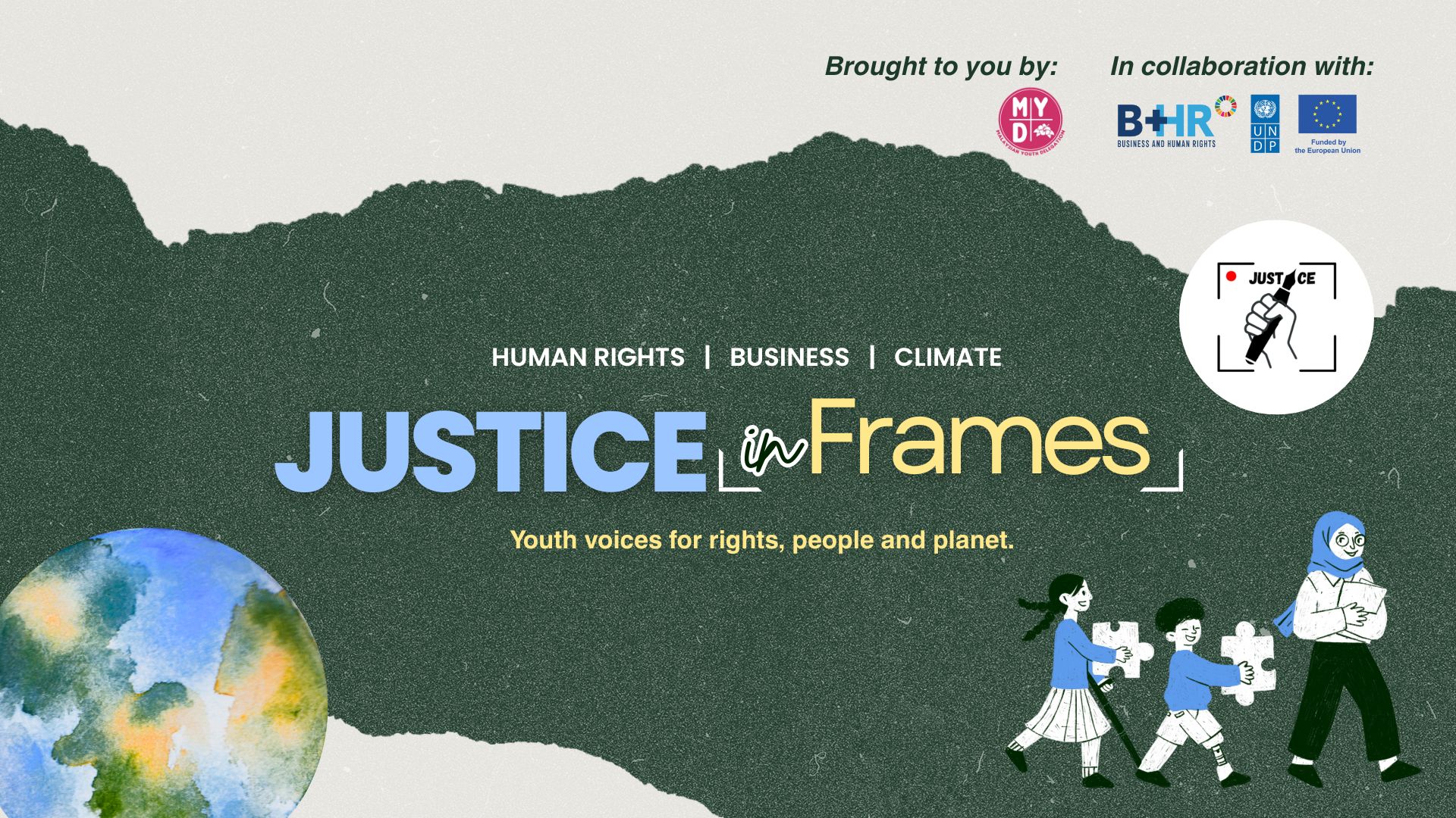 Justice in frames - Onboarding